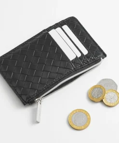 Purses And Cardholders*Estella Bartlett Woven Faux Leather Cardholder
