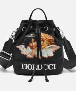 Bucket Bags*Fiorucci Angels Nylon Bucket Bag