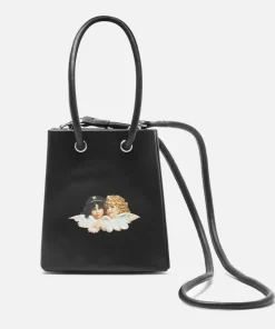 Mini Bags*Fiorucci Icon Mini Faux Leather Handbag