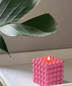 Home Accessories*FOAM HOME The Big Candle - Pink