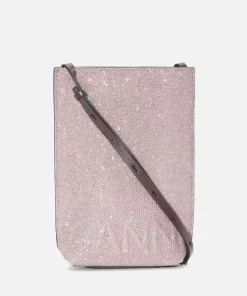 Crossbody Bags*Ganni Banner Glitter Textile Crossbody Bag