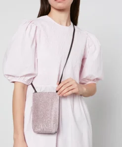 Crossbody Bags*Ganni Banner Glitter Textile Crossbody Bag