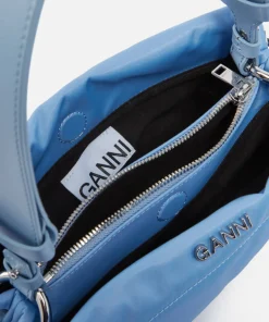 Crossbody Bags*Ganni Pillow Shell Baguette Bag Forever Blue