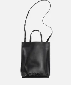Tote Bags*Ganni Women's Banner Medium Tote Bag - Black