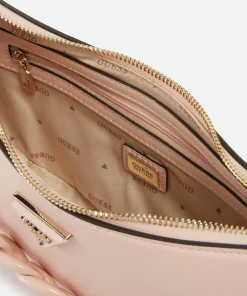 Shoulder Bags*Guess Corina Faux Leather Top Zip Shoulder Bag