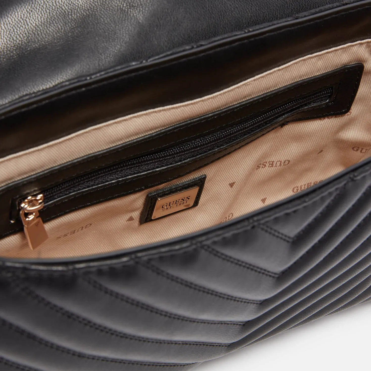 Crossbody Bags*Guess Keillah Quilted Faux Leather Bag