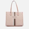 Tote Bags*Guess Silvana Faux Leather Girlfriend Tote Bag