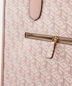 Tote Bags*Guess Silvana Faux Leather Girlfriend Tote Bag