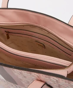 Tote Bags*Guess Silvana Faux Leather Girlfriend Tote Bag