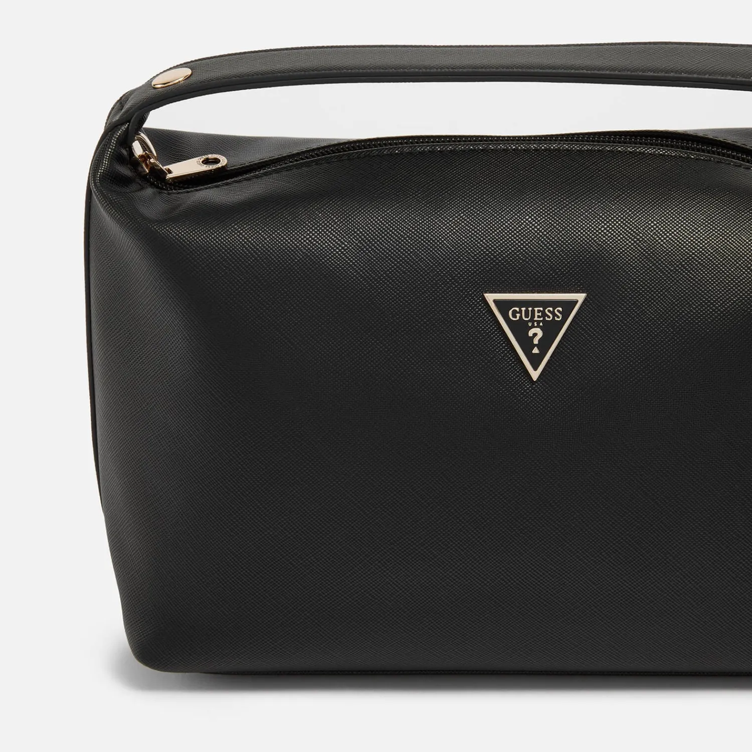 Shoulder Bags*Guess Strap Faux Leather Beauty Bag