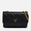 Crossbody Bags*Guess Women's Cessily Convertible Cross Body Bag - Black