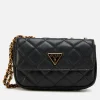 Mini Bags*Guess Women's Cessily Micro Mini Bag - Black