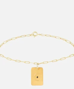 Bracelets & Bangles*Hermina Athens Women's Tarot The Sun Bracelet - Gold