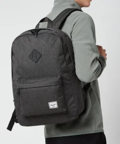 Backpacks*Herschel Supply Co. Unisex Heritage Backpack - Black Crosshatch/Black