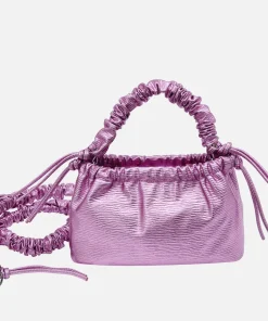 Shoulder Bags*HVISK Arcadia Metallic Textured Faux Leather Bag