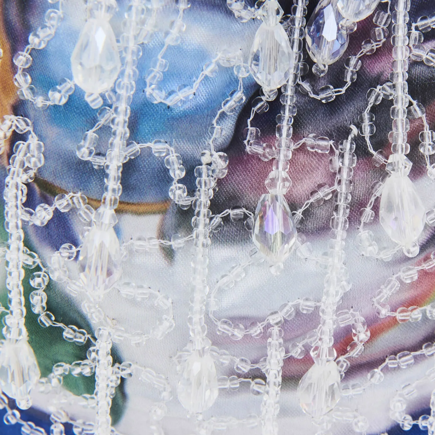 Shoulder Bags*HVISK Beaded Satin Bag