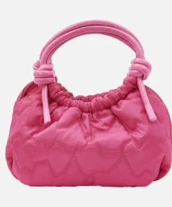 Shoulder Bags*HVISK Jolly Faux Leather-Trimmed Quilted Recycled Twill Bag