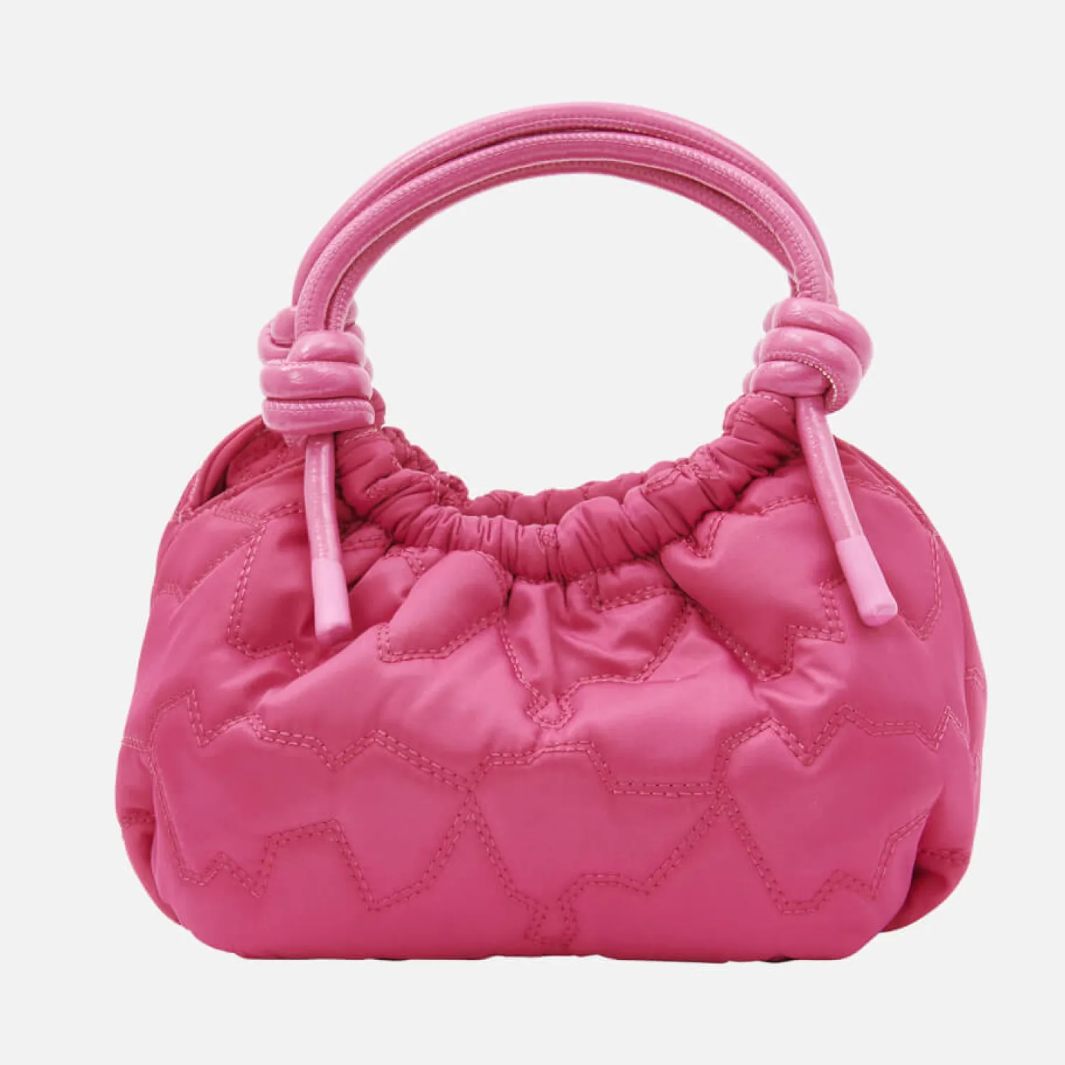 Shoulder Bags*HVISK Jolly Faux Leather-Trimmed Quilted Recycled Twill Bag