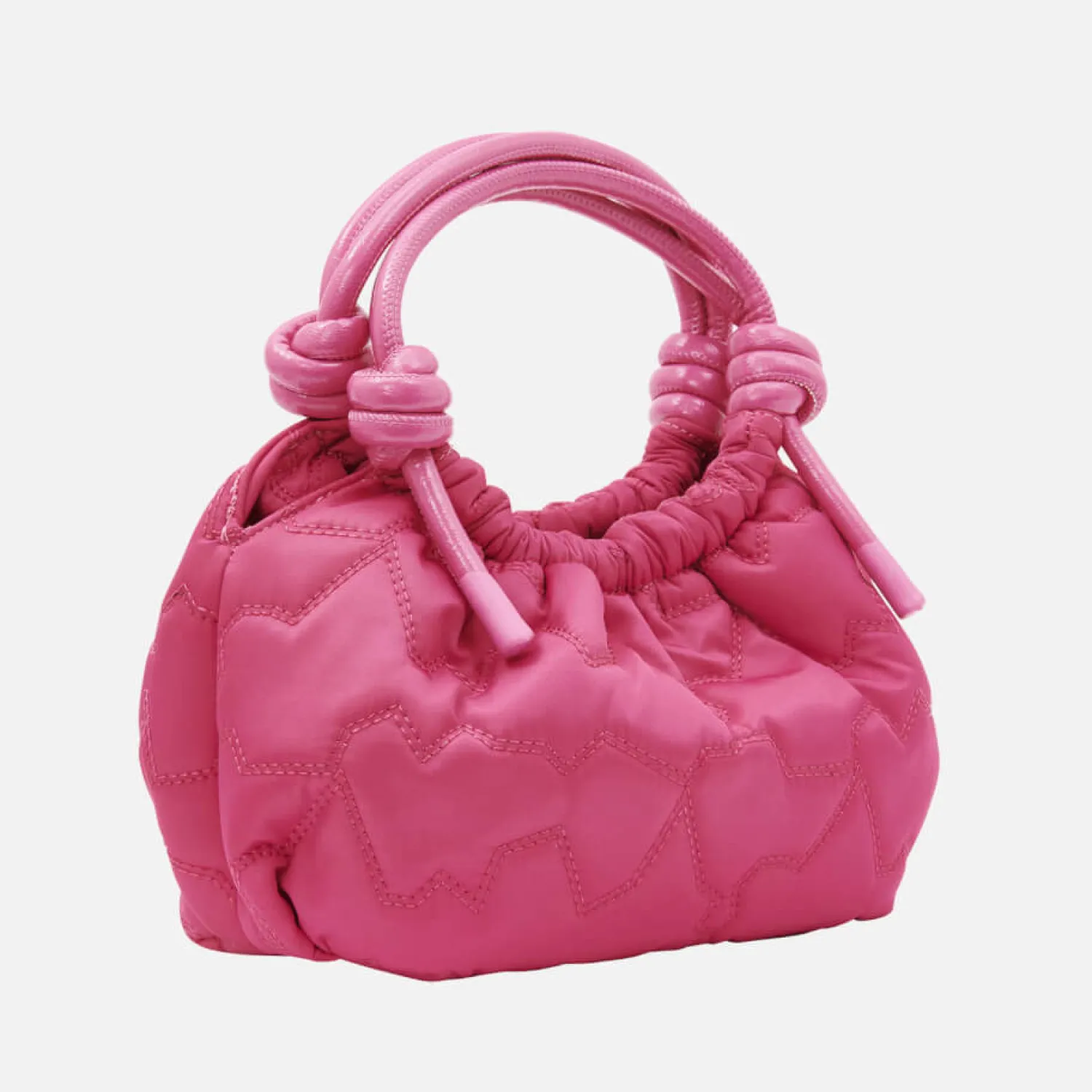 Shoulder Bags*HVISK Jolly Faux Leather-Trimmed Quilted Recycled Twill Bag