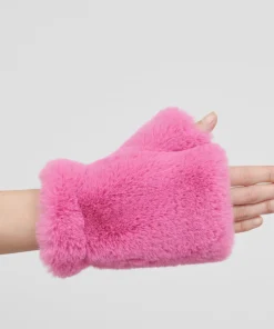 Hats Scarves & Gloves*Jakke Trolly Faux Fur Fingerless Gloves