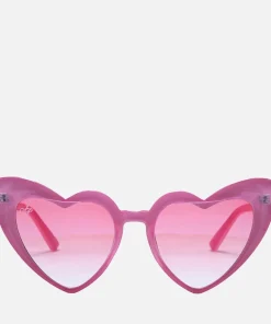 Sunglasses*Jeepers Peepers Heart Frame Acetate Sunglasses