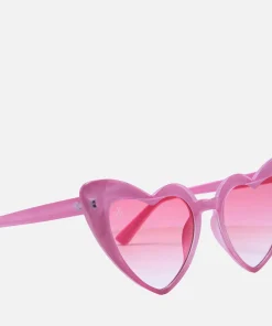 Sunglasses*Jeepers Peepers Heart Frame Acetate Sunglasses