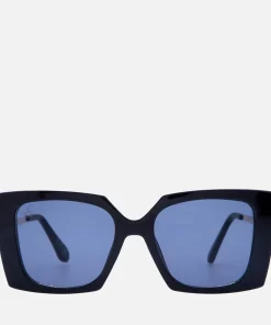 Sunglasses*Jeepers Peepers Oversized Square-Frame Acetate Sunglasses