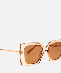 Sunglasses*Jeepers Peepers Oversized Square-Frame Acetate Sunglasses