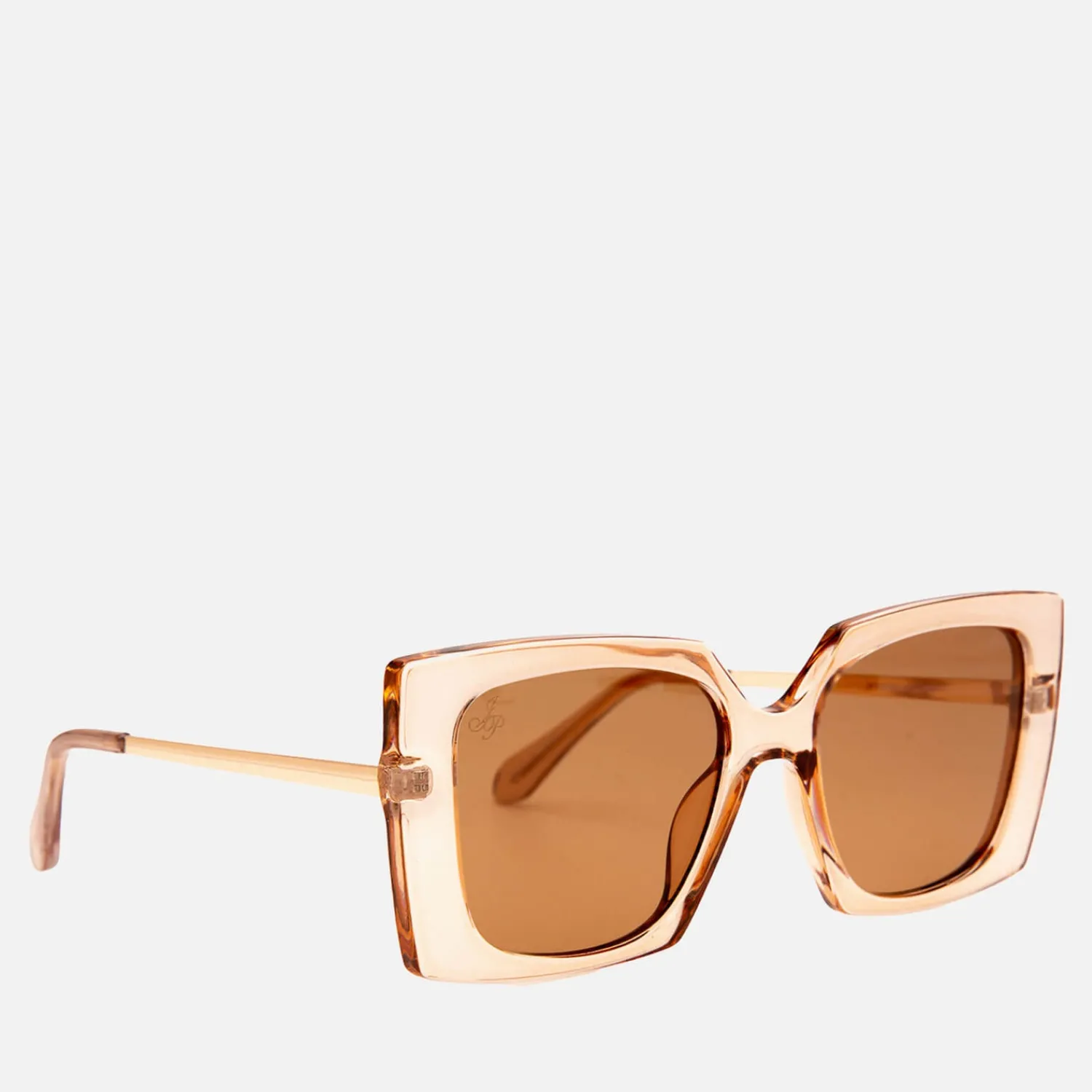 Sunglasses*Jeepers Peepers Oversized Square-Frame Acetate Sunglasses