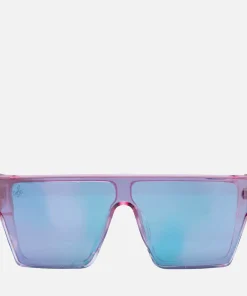 Sunglasses*Jeepers Peepers Square-Frame Acetate Sunglasses