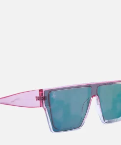 Sunglasses*Jeepers Peepers Square-Frame Acetate Sunglasses