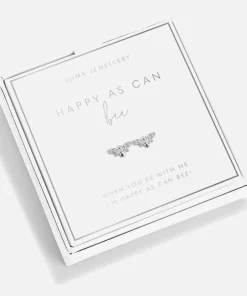 Earrings*Joma Jewellery Happy As Can Bee Silver-Plated Earrings