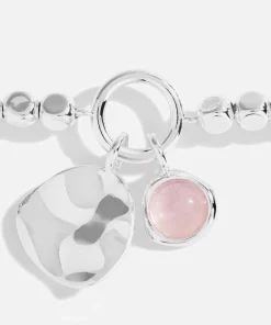 Bracelets & Bangles*Joma Jewellery Spirit Stones Rose Crystal Silver-Tone Bracelet