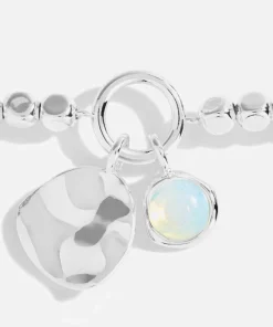 Bracelets & Bangles*Joma Jewellery Spirit Stones Moonstone Silver-Tone Bracelet