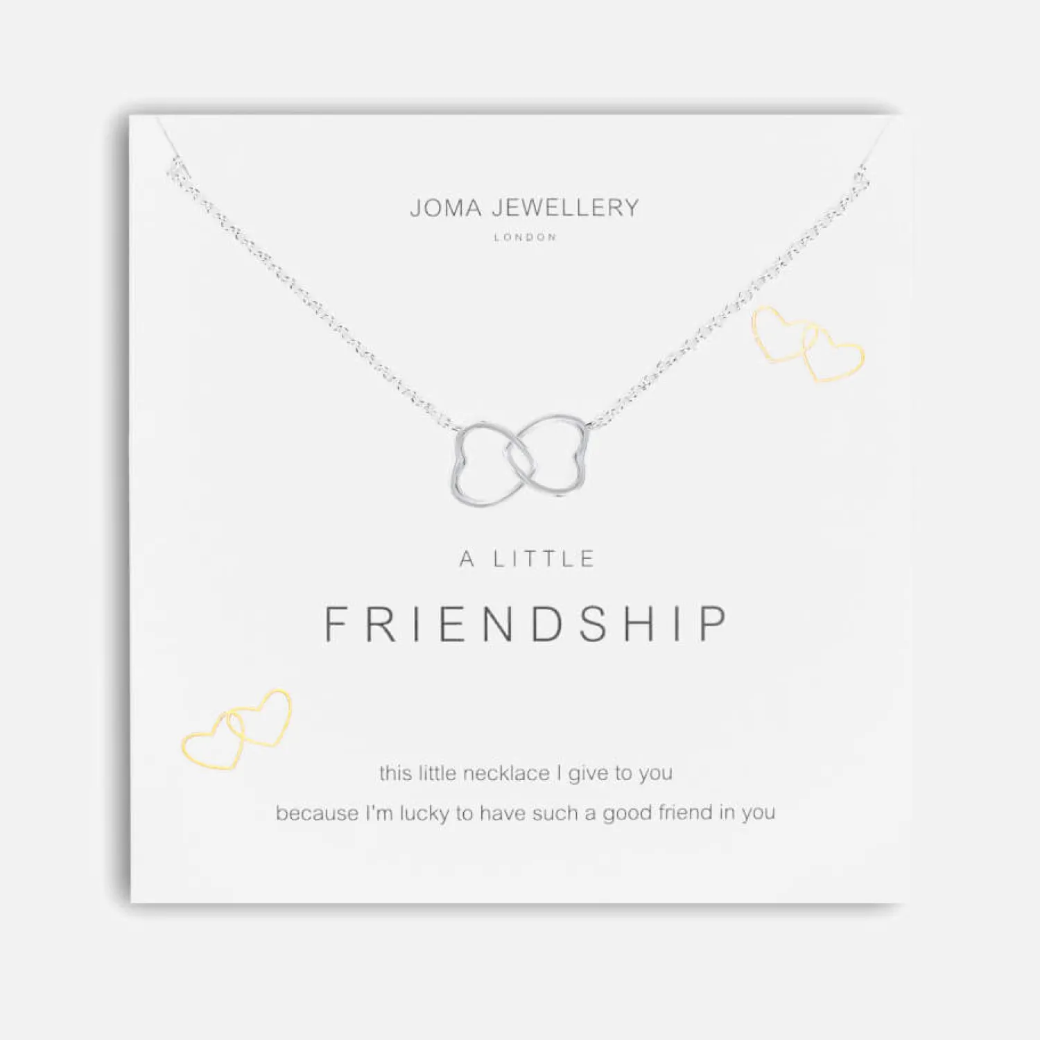 Necklaces*Joma Jewellery Women's A Little Friendship Necklace - Silver
