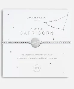 Bracelets & Bangles*Joma Jewellery Women's A Little Capricorn Silver Bracelet Stretch - Silver