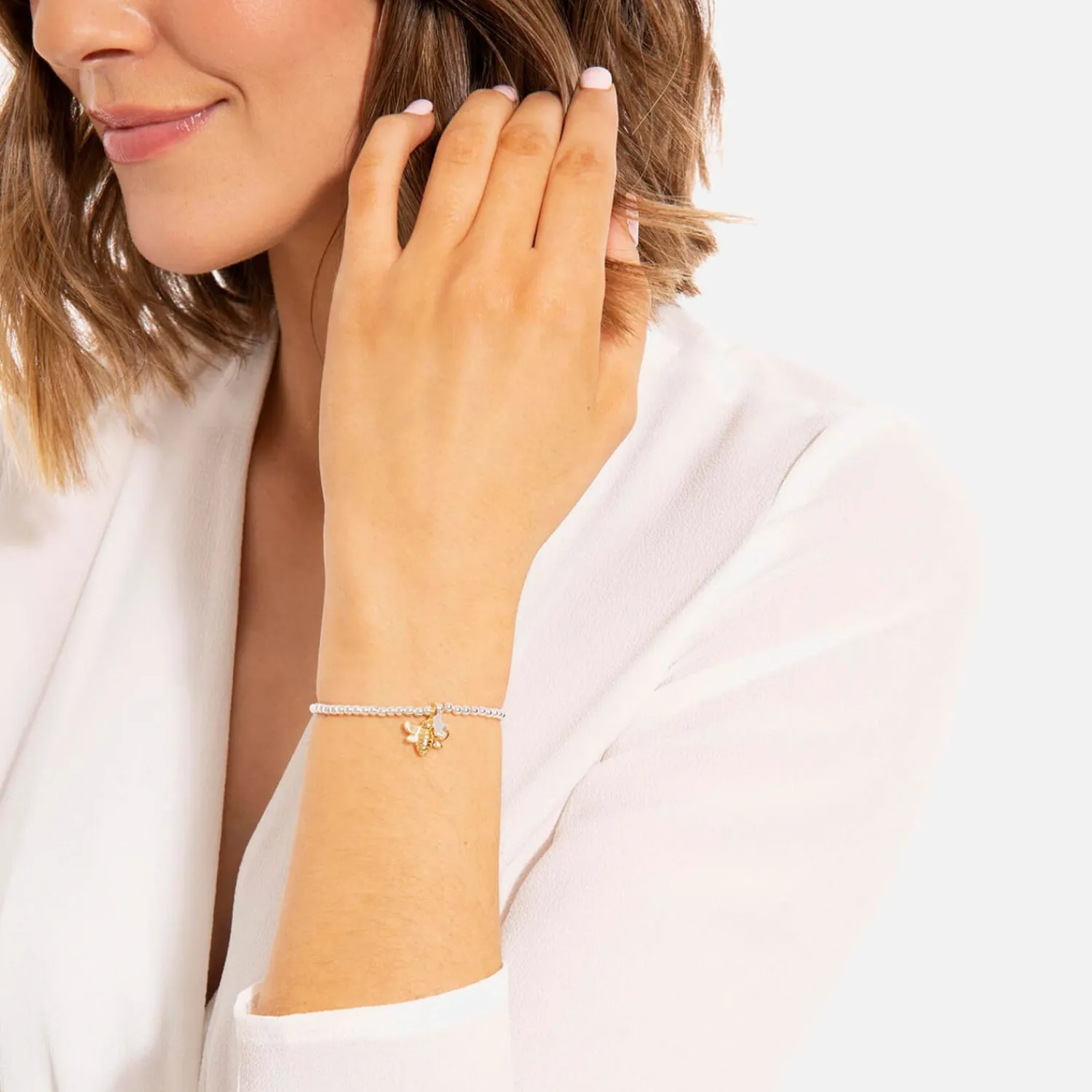 Bracelets & Bangles*Joma Jewellery Women's A Little Queen Bee Bracelet - Silver/Gold