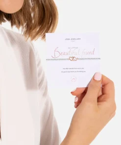 Bracelets & Bangles*Joma Jewellery Women's A Little Beautiful Friend Bracelet - Silver/Rose Gold