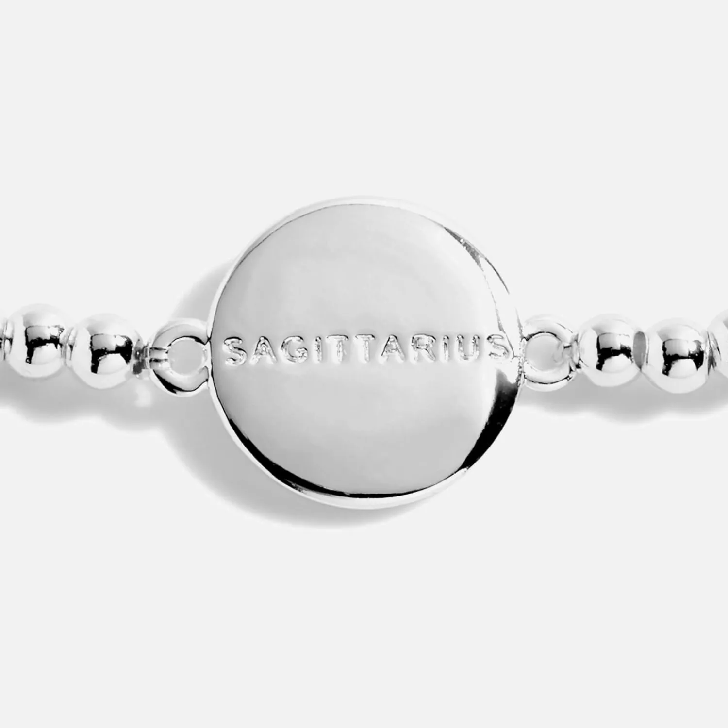 Bracelets & Bangles*Joma Jewellery Women's A Little Sagittarius Silver Bracelet Stretch - Silver
