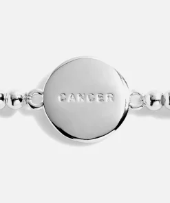 Bracelets & Bangles*Joma Jewellery Women's A Little Cancer Silver Bracelet Stretch - Silver
