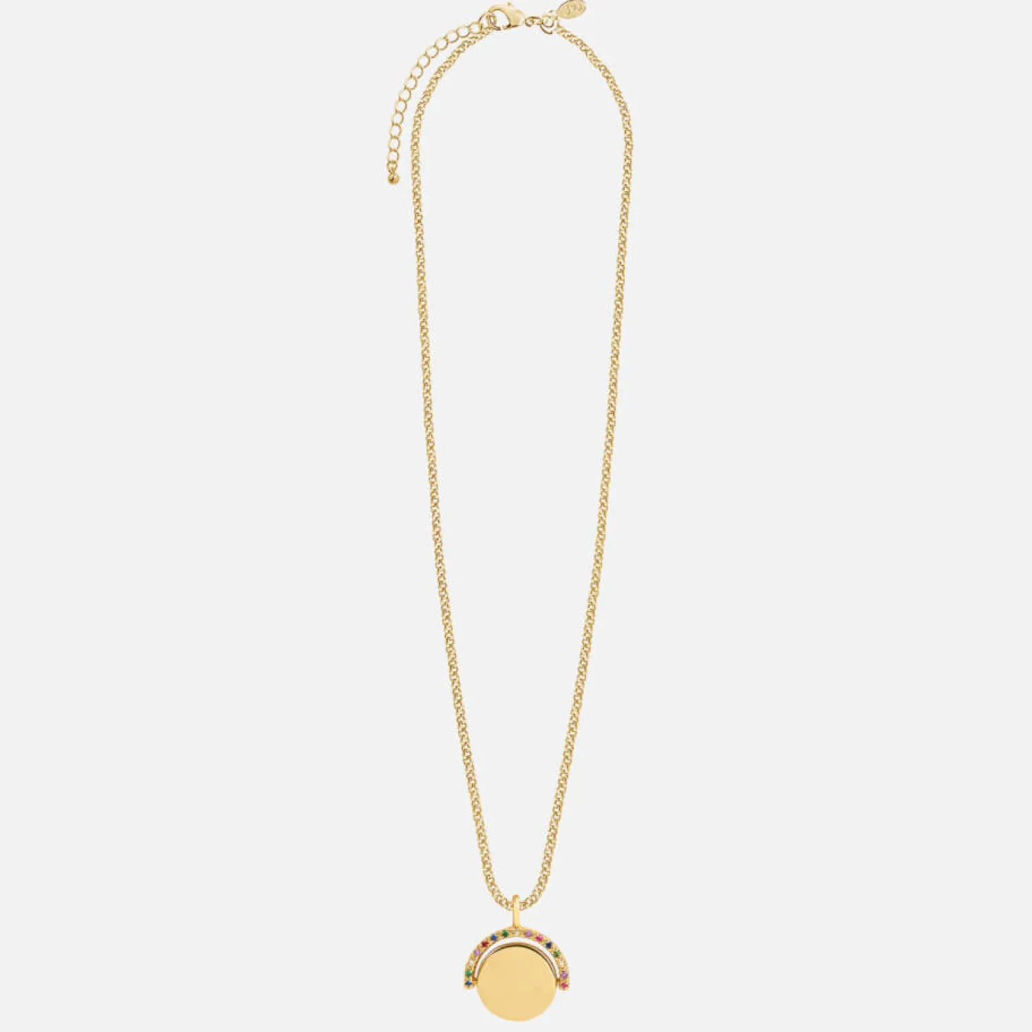 Necklaces*Joma Jewellery Women's Positivity Pendants Keep On Shining Necklace - Gold