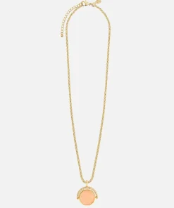 Necklaces*Joma Jewellery Women's Positivity Pendants Live Love Sparkle Necklace - Gold