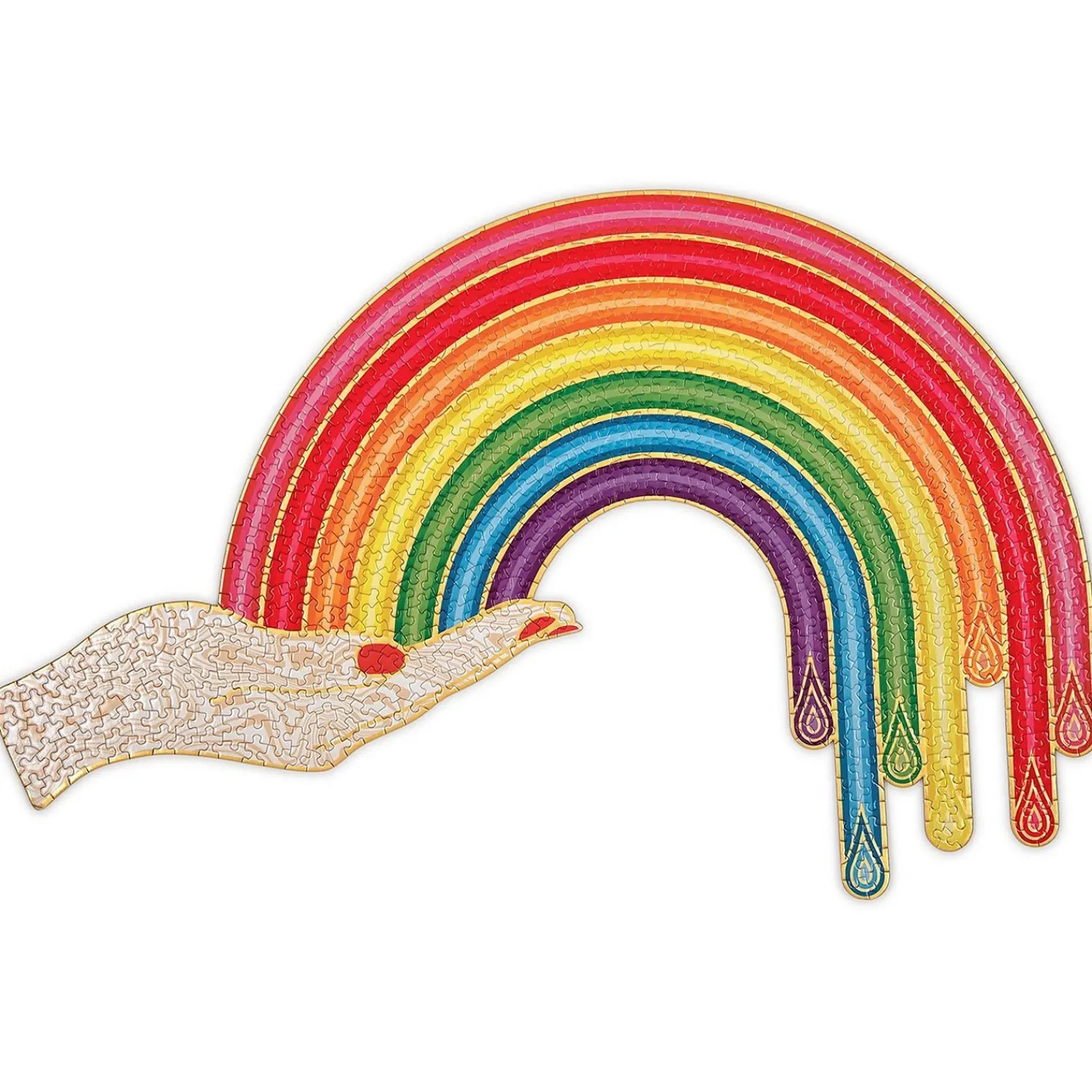 Home Accessories*Jonathan Adler : Rainbow Hand 750 Piece Jigsaw Puzzle