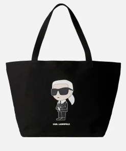 Tote Bags*Karl Lagerfeld K/Ikonik 2.0 Karl Canvas Shopper Bag