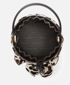 Bucket Bags*Kate Spade New York Buttercup Small Leopard Haircalf Bucket Bag