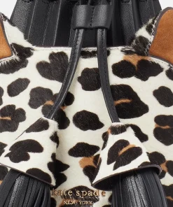 Bucket Bags*Kate Spade New York Buttercup Small Leopard Haircalf Bucket Bag