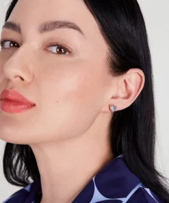 Earrings*Kate Spade New York Heart Gold-Plated And Glittered Resin Earrings