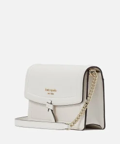 Crossbody Bags*Kate Spade New York Knott Pebbled Leather Flap Crossbody Bag