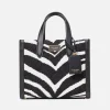 Tote Bags*Kate Spade New York Manhattan Zebra Chenille And Leather Small Tote Bag