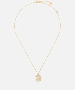 Necklaces*Kate Spade New York Mother Of Pearl Love Pendant